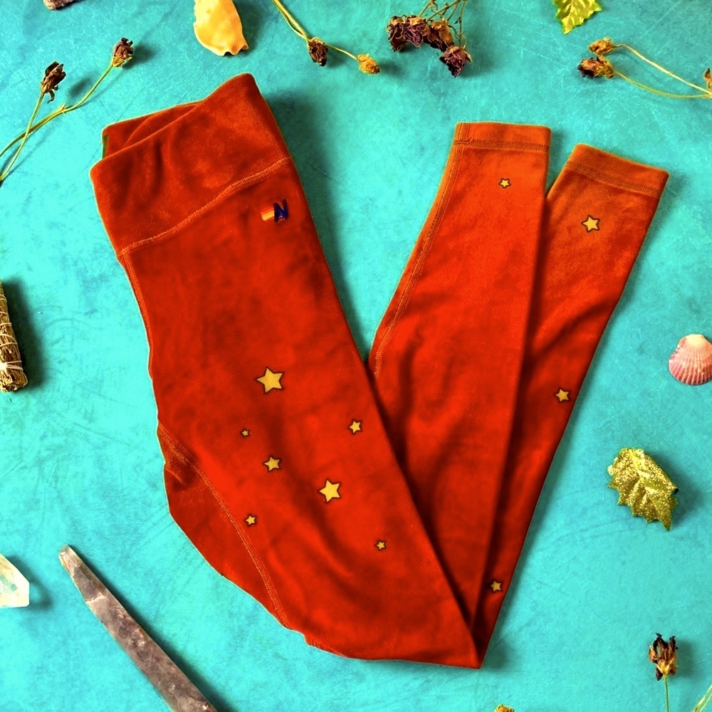 Aviator Nation Star ⭐️ Velvet Sweatpants